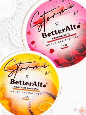 Stormi Rose Retinol & Kojic Acid Turmeric Under Eye Patches - Pink & Yellow